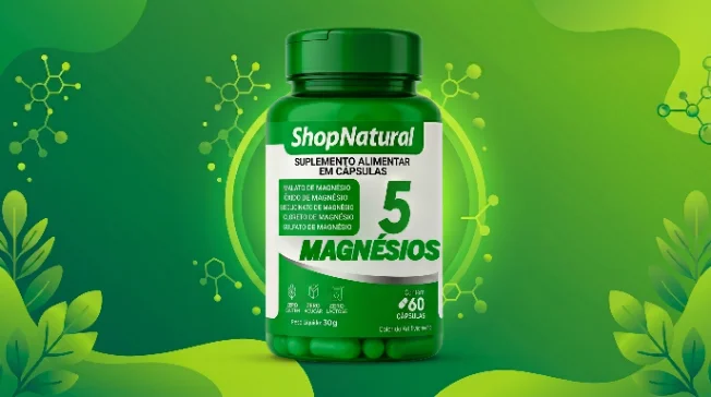 5 Magnésios da ShopNatural